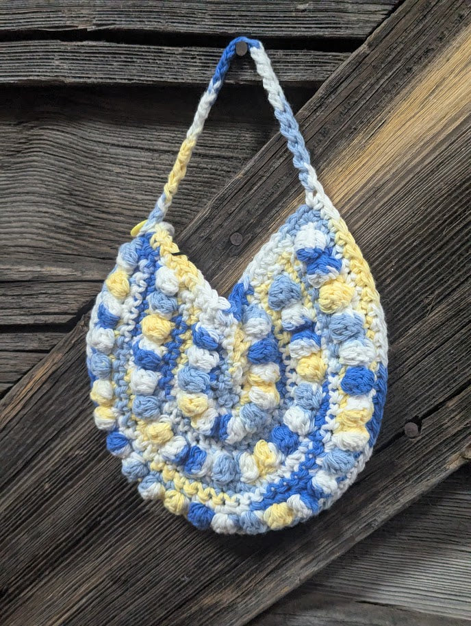 Blue/Yellow Baby Bib