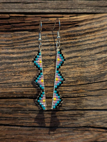 Painted Hills Zigzag Earrings