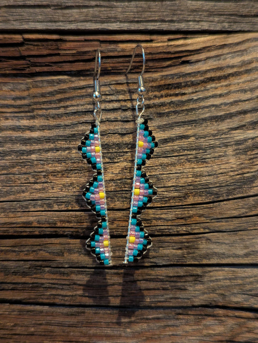 Painted Hills Zigzag Earrings