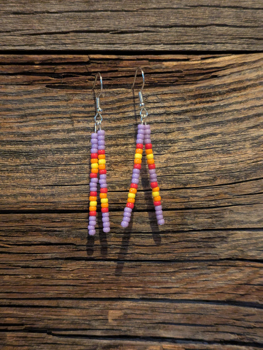 Wildflower Meadow Double Pin Earrings
