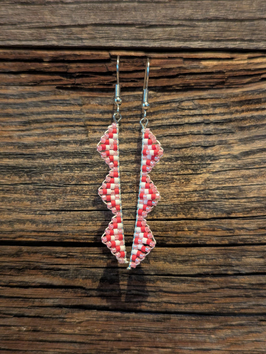 Wildflower Patch Zigzag Earrings