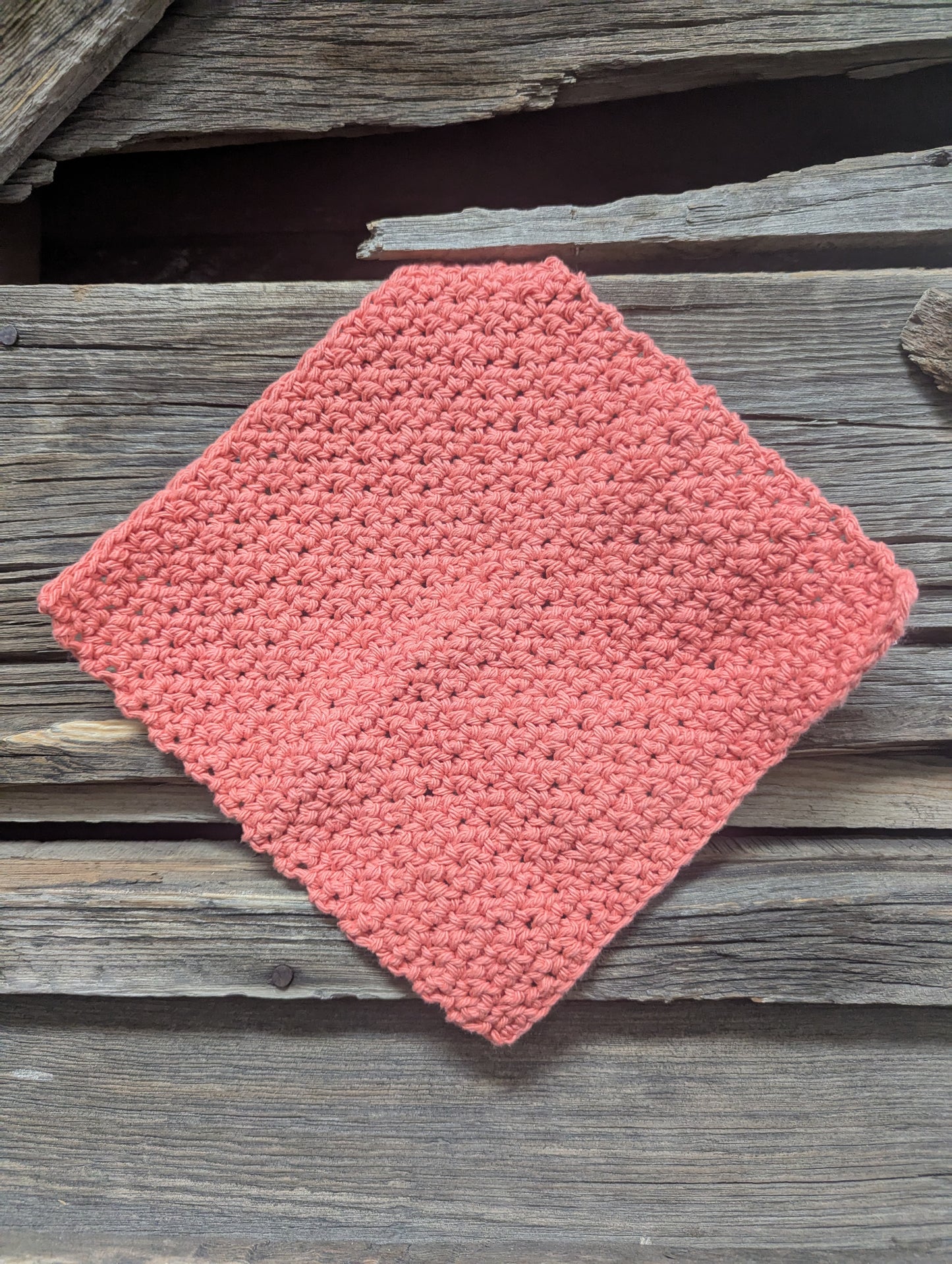 Tangerine Dishcloth