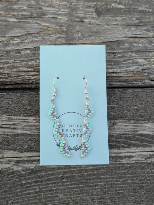Lake Days Zigzag Earrings
