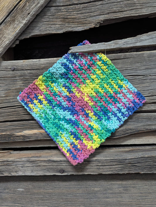 Psychedelic Dishcloth