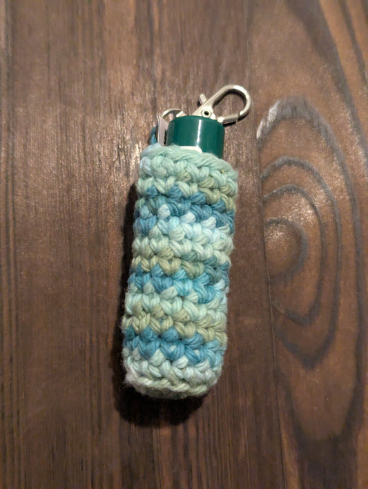 Blue Green Chapstick Holder