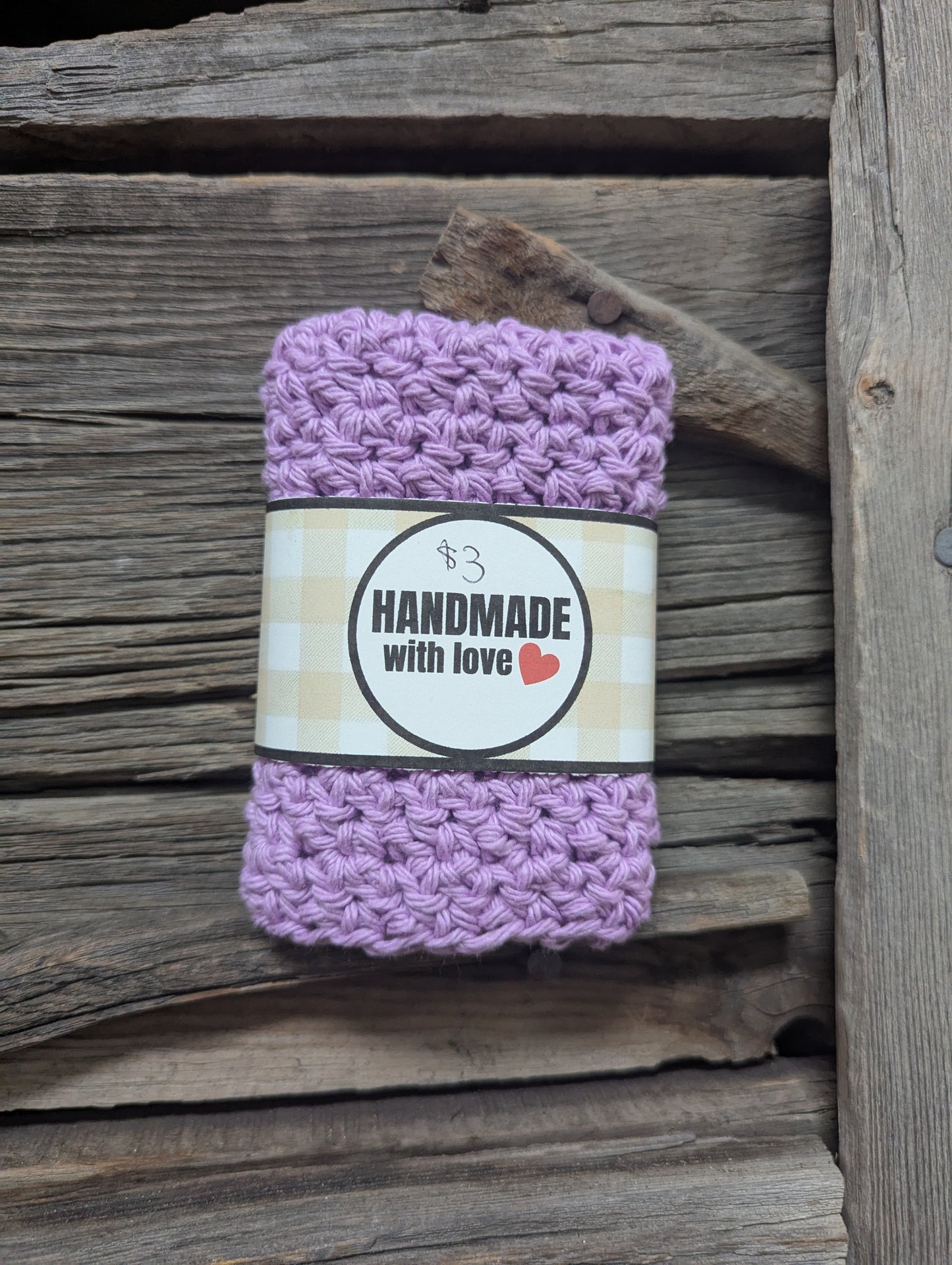 Orchid Dishcloth