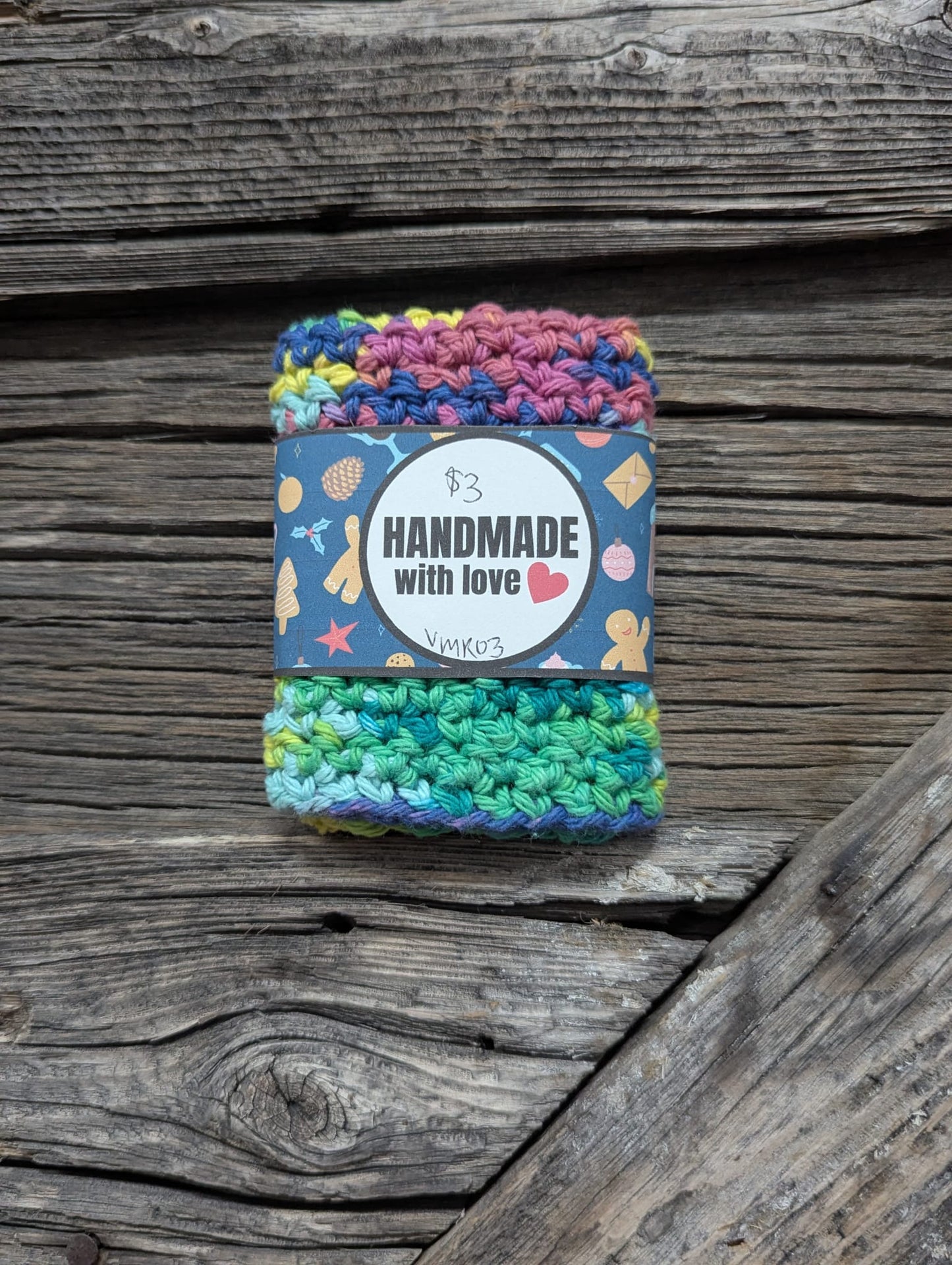 Psychedelic Dishcloth
