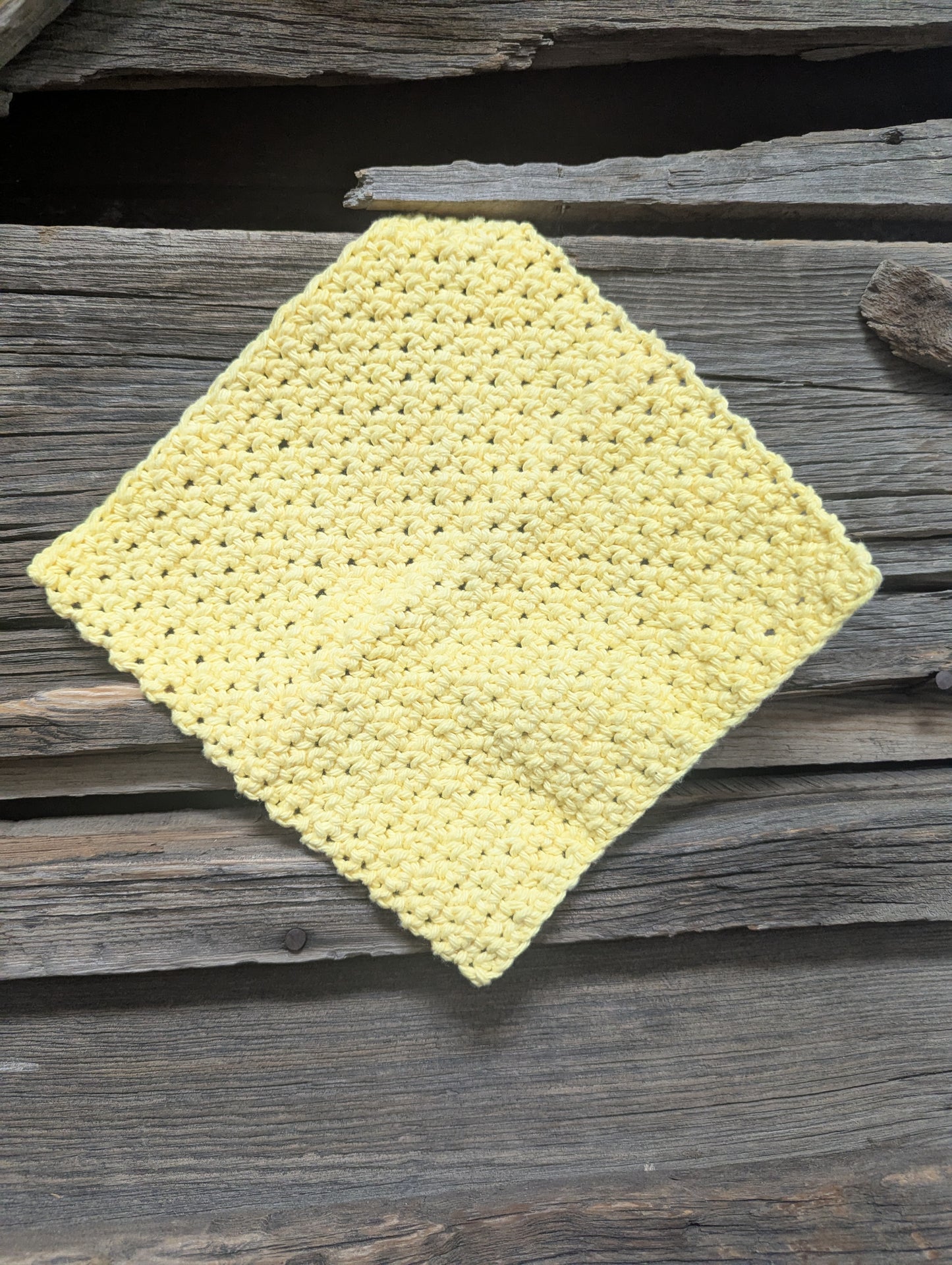 Sunshine Dishcloth