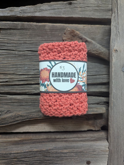 Tangerine Dishcloth